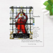 Katholische Beerdigung Jesus Gebet Heilige Karte (Schreibtisch)