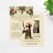 Katholische Beerdigung Jesus Vintages Gebet floral (Schreibtisch)