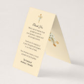 Katholische Beerdigung Jungfrau Mary Gebet Heilige Visitenkarten (Rückseite)