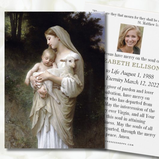 Katholische Beerdigung Jungfrau Mary Jesus