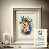 Katholische Beerdigung Jungfrau Mary Jesus Gebet K Mitteilungskarte