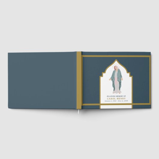 Katholische Beerdigung Marian Gästebuch (Voll)