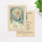 Katholische Beerdigung Mary Memorial Gebet Heilige (Schreibtisch)