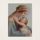 Katholische Beerdigung Mary Memorial Gebet Heilige (Vorderseite)