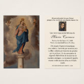 Woanger Spanische Kirchenbesucherkarten – 200 Stück Willkommenskarten, 9,5x19,5 Cm, Doppelseitig, Hochwertiges Papier