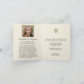 Katholische Beerdigung Seligen Mary Danke (Innenseite)