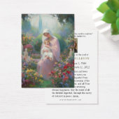 Katholische Beerdigungsdenkmal Jungfrau Mary Jesus (Schreibtisch)