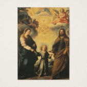 Katholische Beerdigungsgebet Jesus Mary Joseph (Vorderseite)