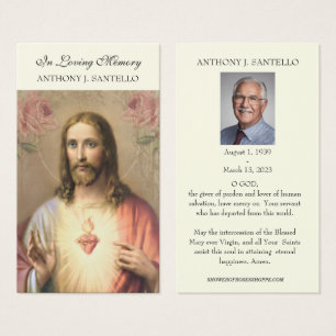 Katholische BeerdigungsGedenkstätte Gebet Heiliges