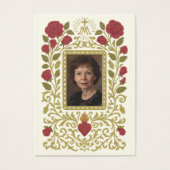 Katholische BeerdigungsGedenkstätte Rote Rosen des (Vorderseite)