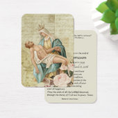 Katholische Begräbnis- heilige Erinnerungskarte (Schreibtisch)