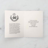 Katholische Beileid Beileidsbekundung Jungfrau Mar Karte (Innenseite)