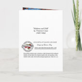 Katholische Beileid Jungfrau Mary Jesus Rosary Car Karte (Rückseite)