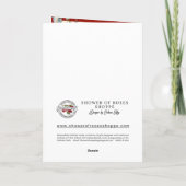 Katholische Beileid Jungfrau Mary Jesus Scripture  Karte (Rückseite)