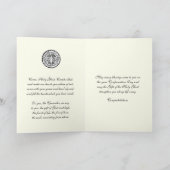 Katholische Bestätigung Heiliger Geist Jungfrau Ma Karte (Innenseite)