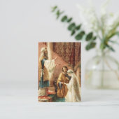 Katholische Betrothal-Gebetskarte Visitenkarte (Stehend Vorderseite)