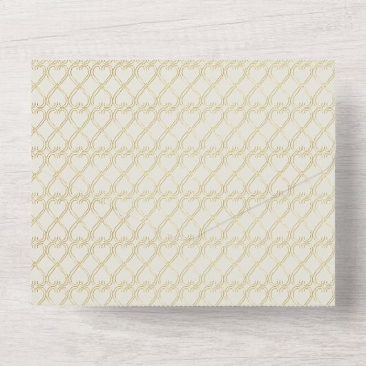 Katholische Blumenhochzeit Einladungen Modernes Kr (Rückseite)