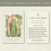 Katholische Blütezeit Mary & Joseph Wedding Holy C