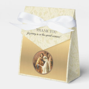 Katholische Braut & Groom Mary St. Joseph Gold Spi Geschenkschachtel