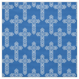 katholische christliche Muster Power des Glaubens Stoff