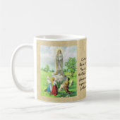 Katholische Dame Fatima Gebet Geschenk Personalisi Kaffeetasse (Links)