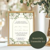 Katholische Elegante Hochzeit Einladung