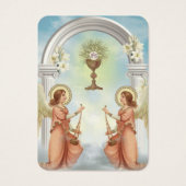 Katholische Engel Beerdigung Gedenkkarte (Vorderseite)