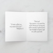 Katholische Erste Heilige Kommune Mary danke Ihnen (Innenseite)