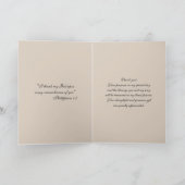 Katholische Erste Heilige Kommune Vielen Dank Dankeskarte (Innenseite)