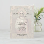 Katholische Erste Heilige Kommunion Traditionelle Einladung (Stehend Vorderseite)