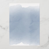 Katholische Erstkommune Folieneinladung (Rückseite)