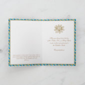 Katholische Erwachsenentum Taufe Religiöses festes Karte (Innenseite)