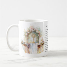 Katholische Eucharistin Adoration Anima Christi Ge Kaffeetasse