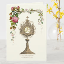 Katholische Eucharistisch-Host-Gold-Monstrance-Ros