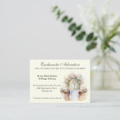 Katholische Eucharistische Bewunderung Jesus Gebet Platzkarte (Stehend Vorderseite)