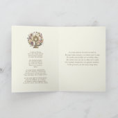 Katholische Eucharistische Host-Skripte Gebet Karte (Innenseite)