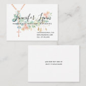 Katholische Eukalyptus Visitenkarte (Vorne/Hinten)