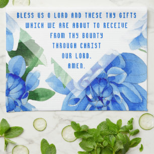 Katholische Familie Gnade vor Mahlzeiten Gebet flo Geschirrtuch