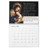 Katholische Feierlichkeiten und Festtage Kalender (Jan 2027)