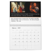 Katholische Feierlichkeiten und Festtage Kalender (Feb 2027)