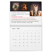 Katholische Feierlichkeiten und Festtage Kalender (Mär 2027)