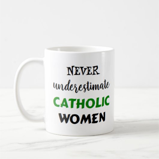 katholische Frauen Kaffeetasse (Links)