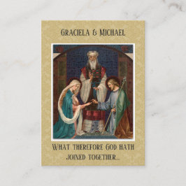 Katholische Gastgeschenk Hochzeit Heilige Karte Ma