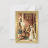 Katholische Gastgeschenk Hochzeit Heiliger Kartenb Mitteilungskarte (Vorderseite)