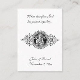 Katholische Gastgeschenk Hochzeit Jungfrau Mary Er Visitenkarte