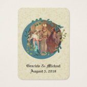 Katholische Gastgeschenke Hochzeiten Heilige Karte (Vorderseite)