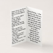 Katholische Gebete an Jesus (Innenseite)