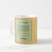 Katholische Gebets-psychische Gesundheiten St. Kaffeetasse (Vorderseite Links)