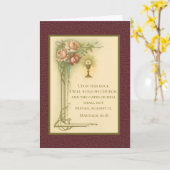 Katholische Gebetshandlung des GLAUBWÜRDIGKEITS Karte (Gelbe Blume)