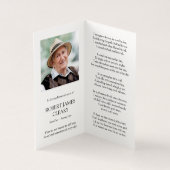 Katholische Gebetskarte | Annahme 1 (Innenseite)